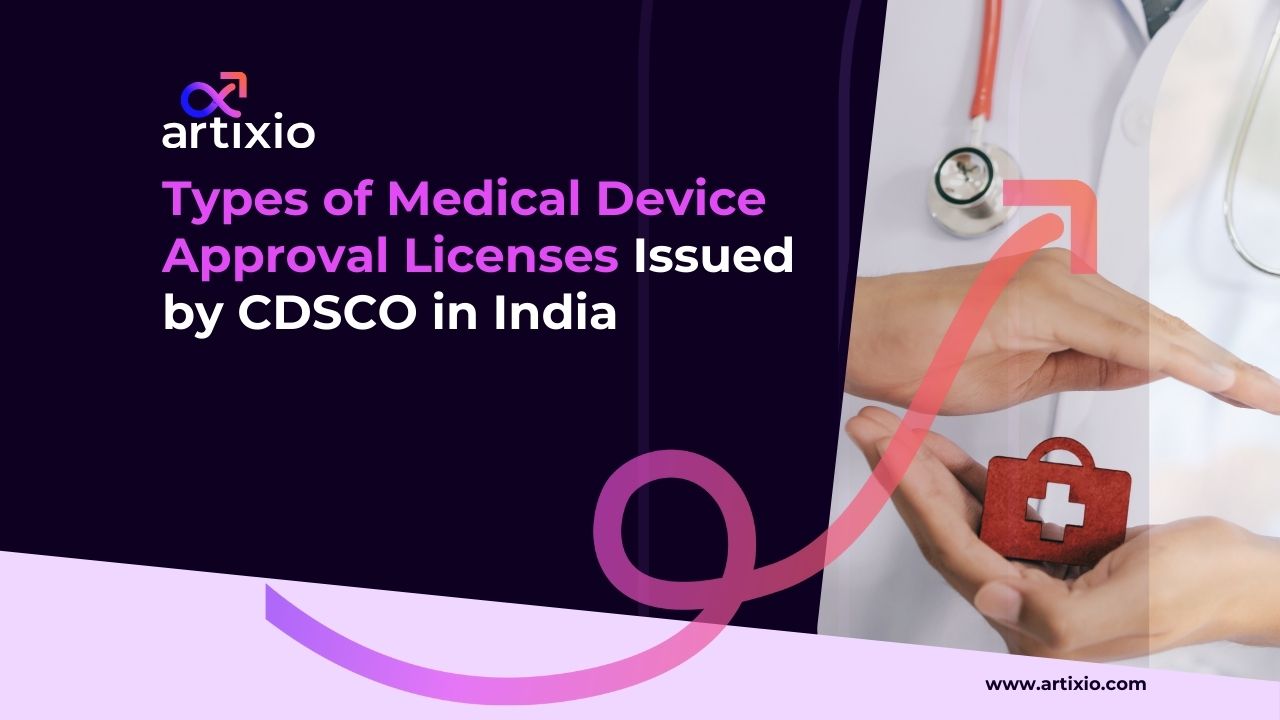 Types of Medical Device Approval Licenses Issued by CDSCO in India