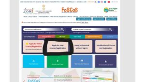 apply official website FoSCoS 