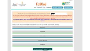 select the kind of business